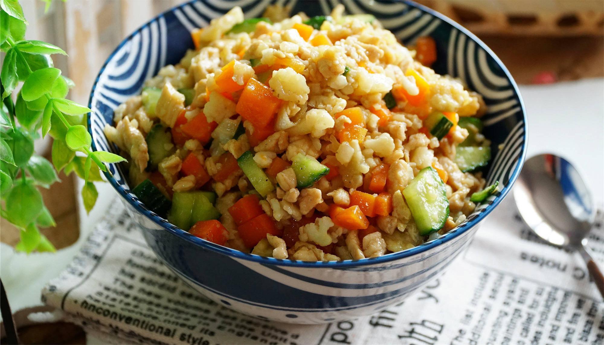 圖片[6]-【花菜炒飯】做法步驟圖 營養解饞超過癮 挑食的孩子都吃撐-起舞食譜網