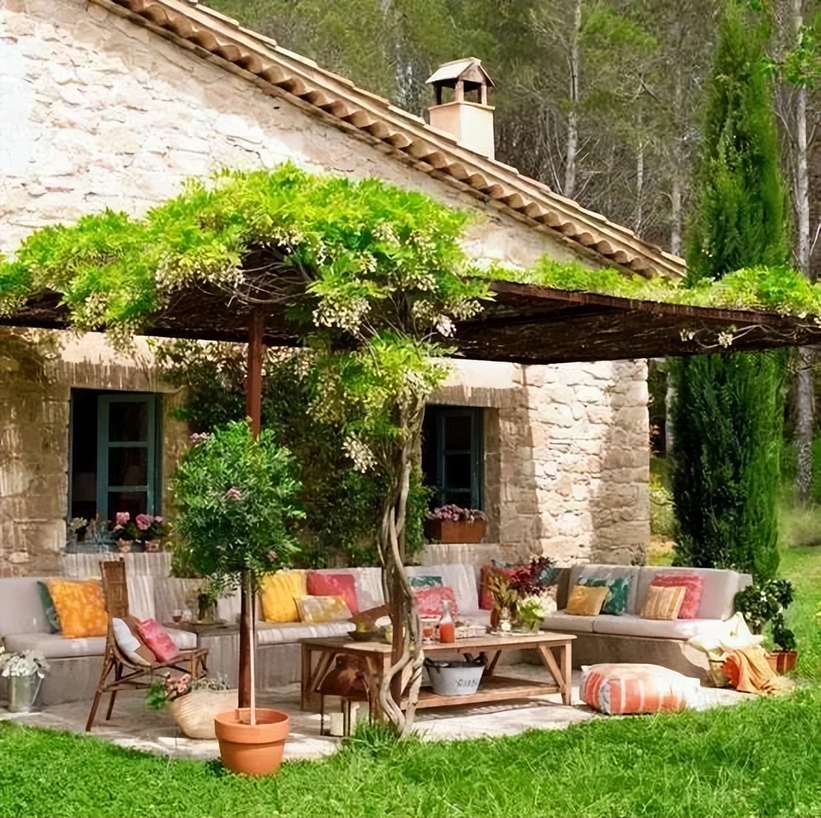 乡村创意景观墙设计