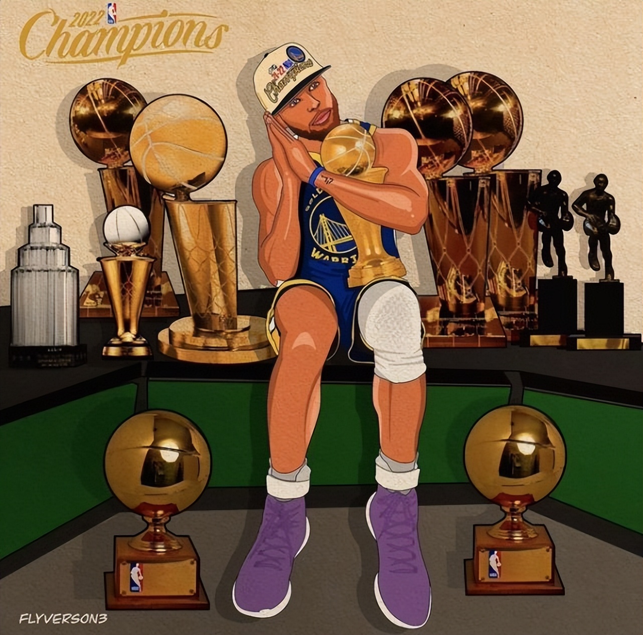 nba勇士现在有哪些人（库里末节得分效率第一！美媒刷屏祝35岁生快 勇士官方：娃娃脸刺客）