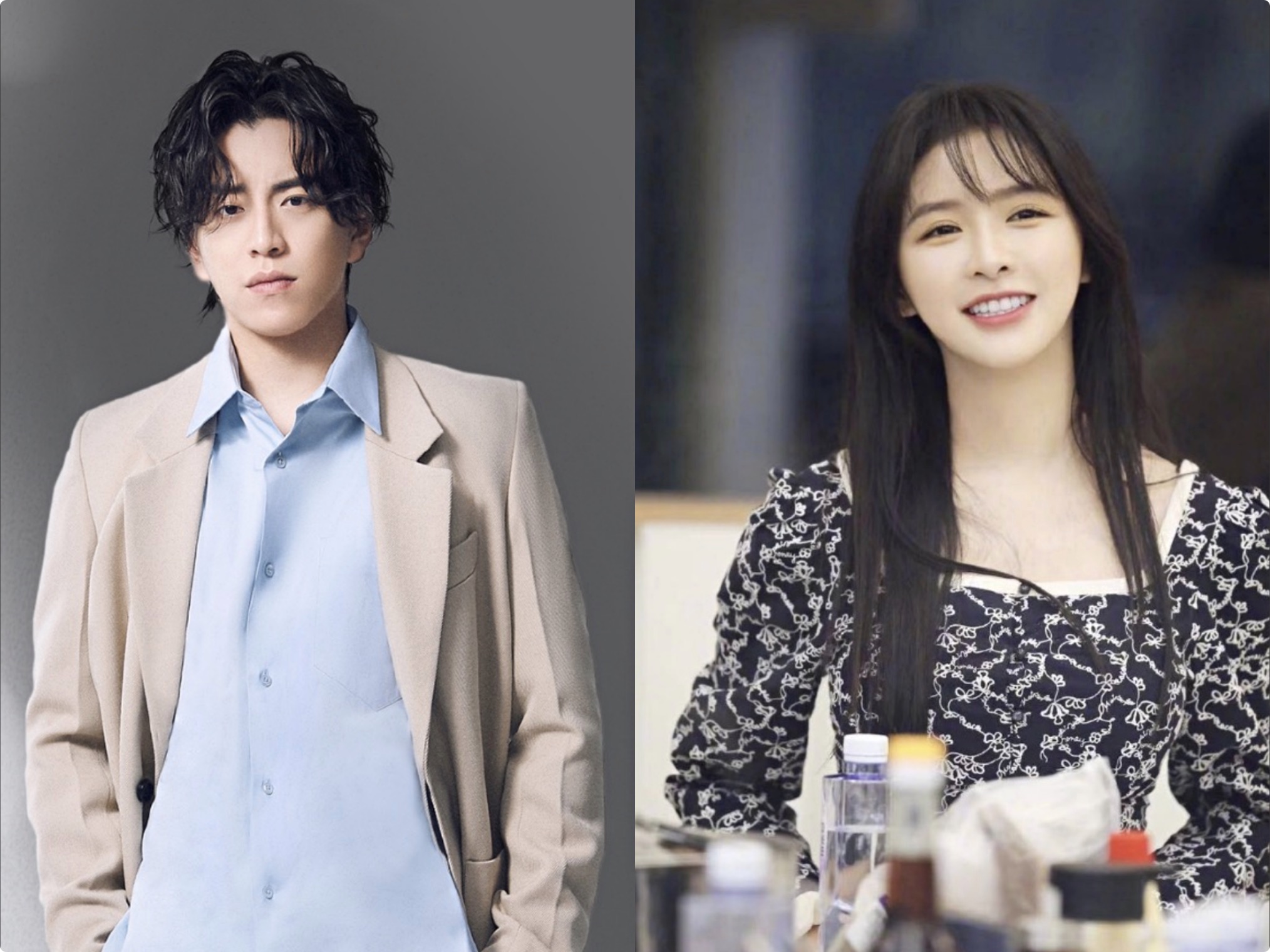 王大陆蔡卓宜借综艺节目官宣恋情,互称对方是男女朋友,大方认爱