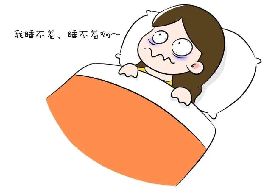 睡眠不足漫画图片