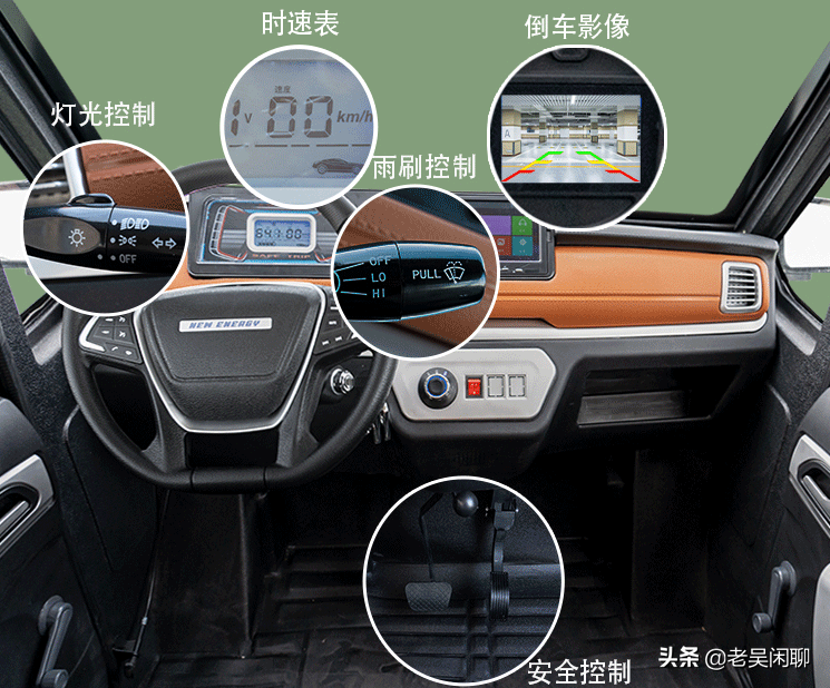 新能源低速代步车，稳定安全，适合老年人出行代步使用