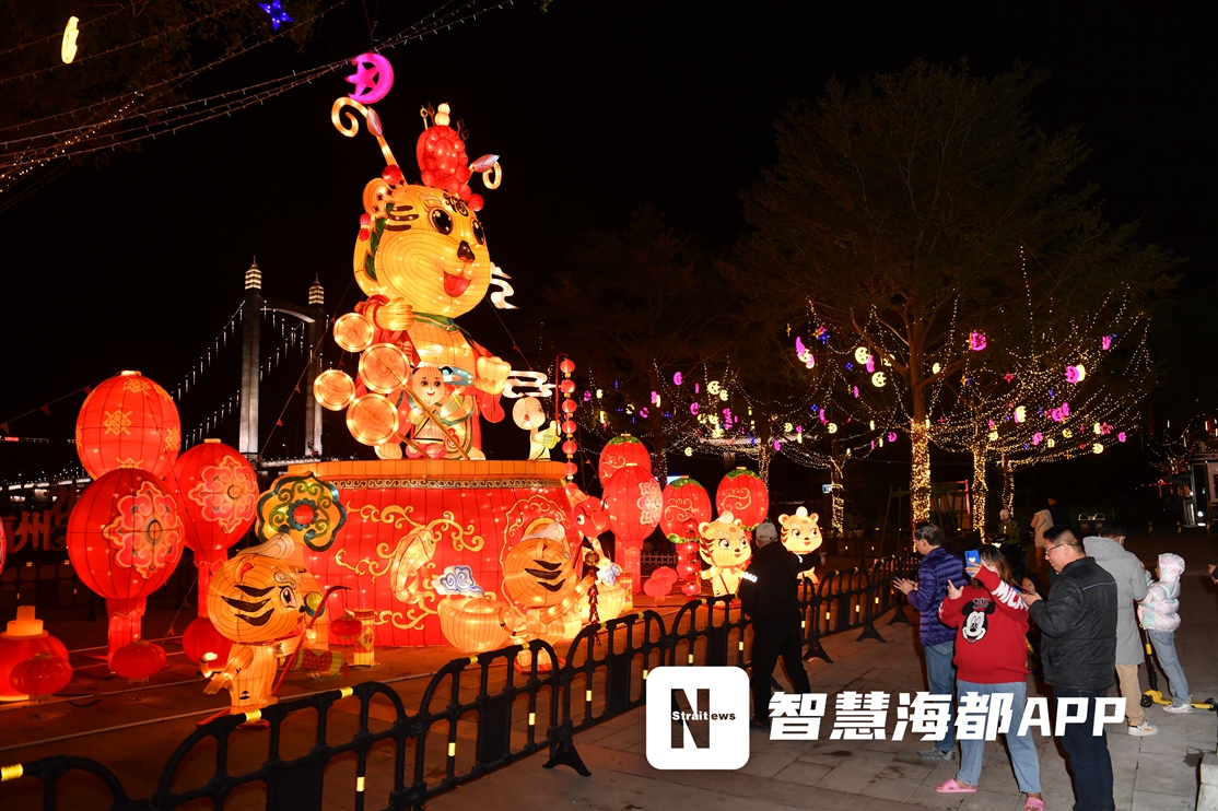 太靓啦！春节即将来临，福州17个公园换上“新装”