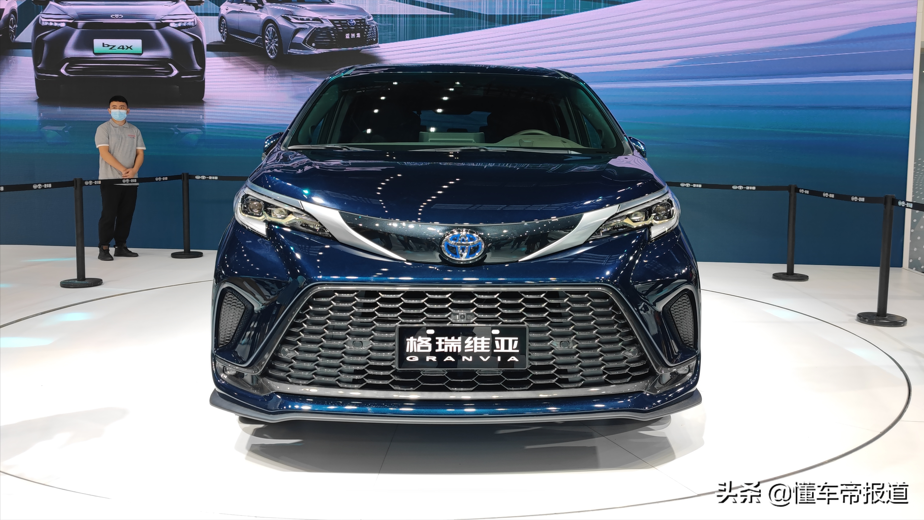 预售价31万-40万元,静态实拍一汽丰田格瑞维亚