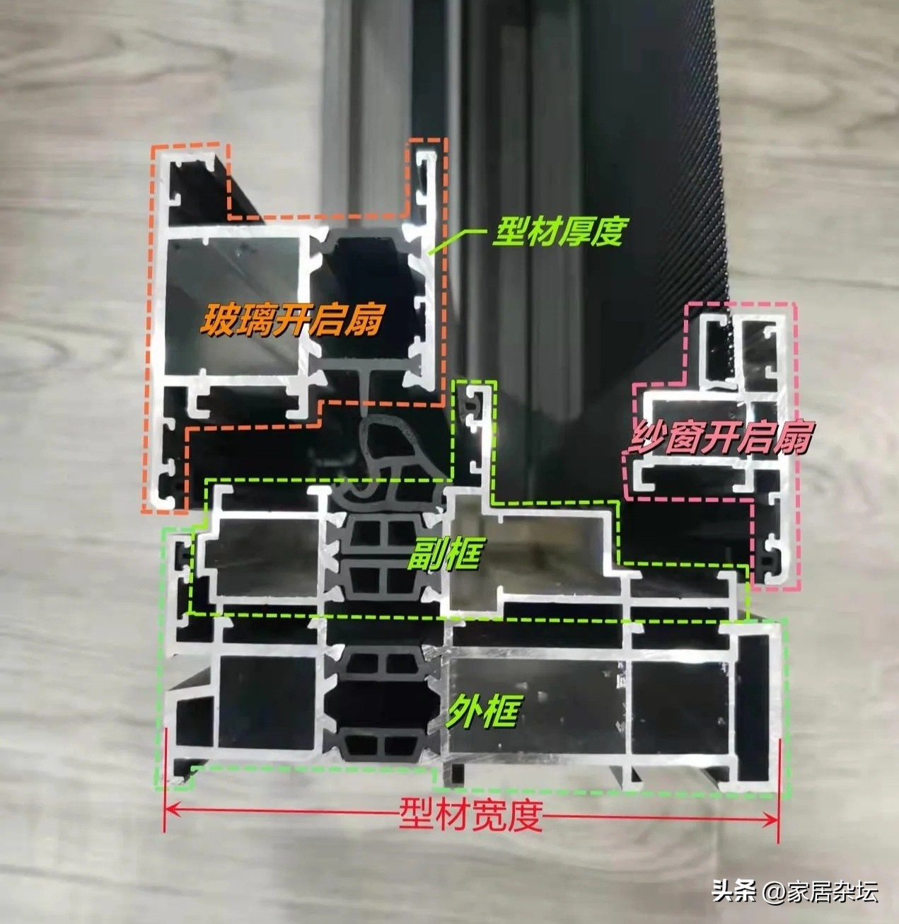 断桥铝是什么样子的图片（断桥铝 图片）-第6张图片-昕阳网