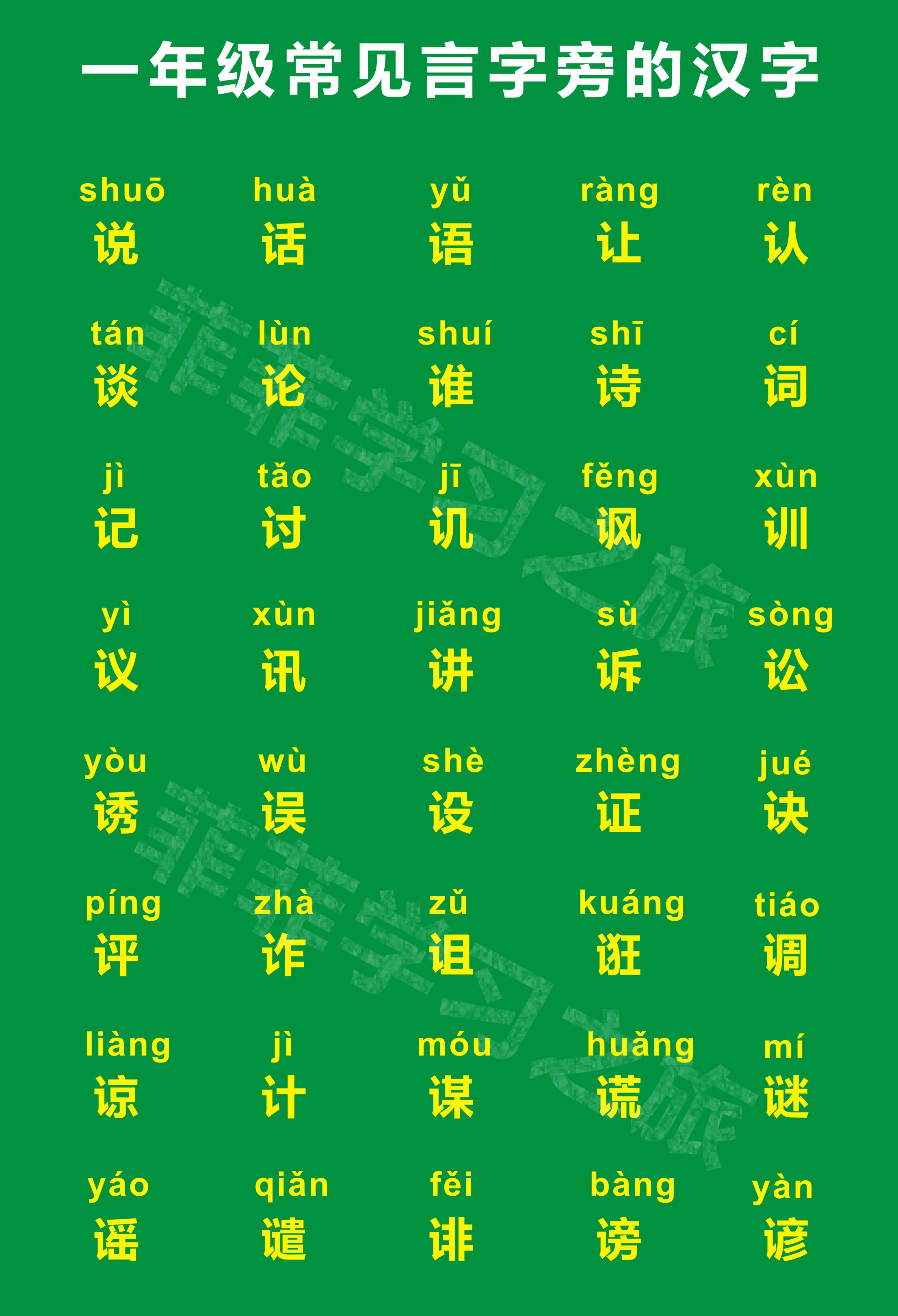 言偏旁的字有哪些字(言偏旁的字有哪些字旁的字)-第1张图片-巴山号