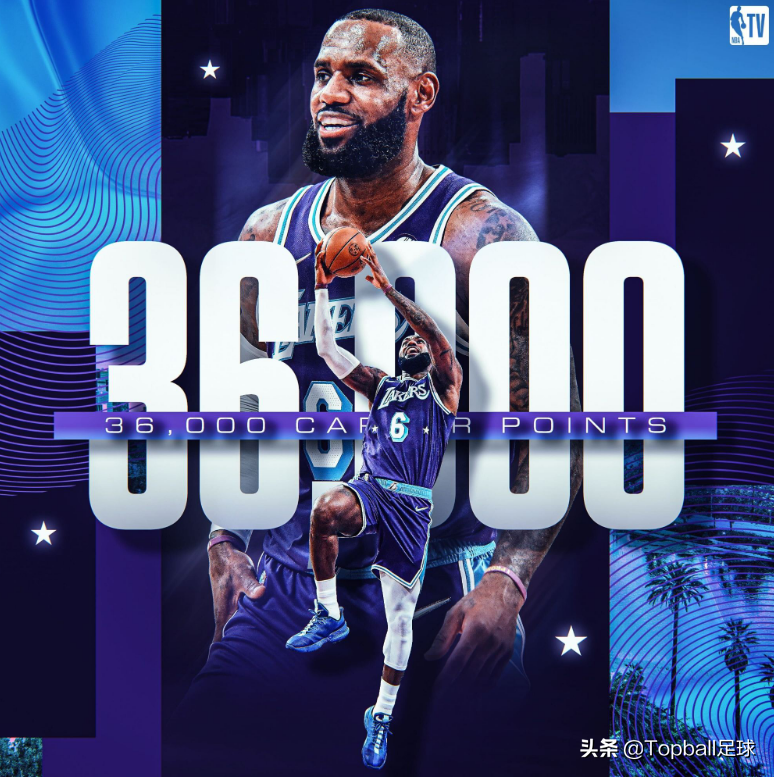 nba湖人vs火箭视频回放(湖人132-123火箭！詹姆斯成最年轻36000分先生，詹威首次同场三双)