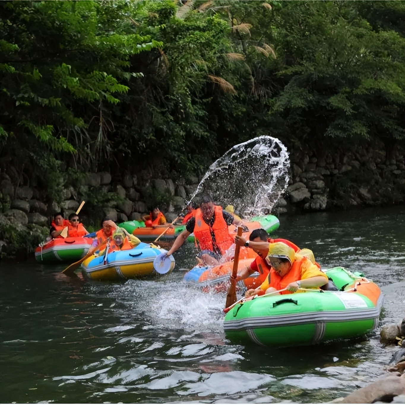安徽人游安徽丨夏日来枧潭漂流,立减10℃!