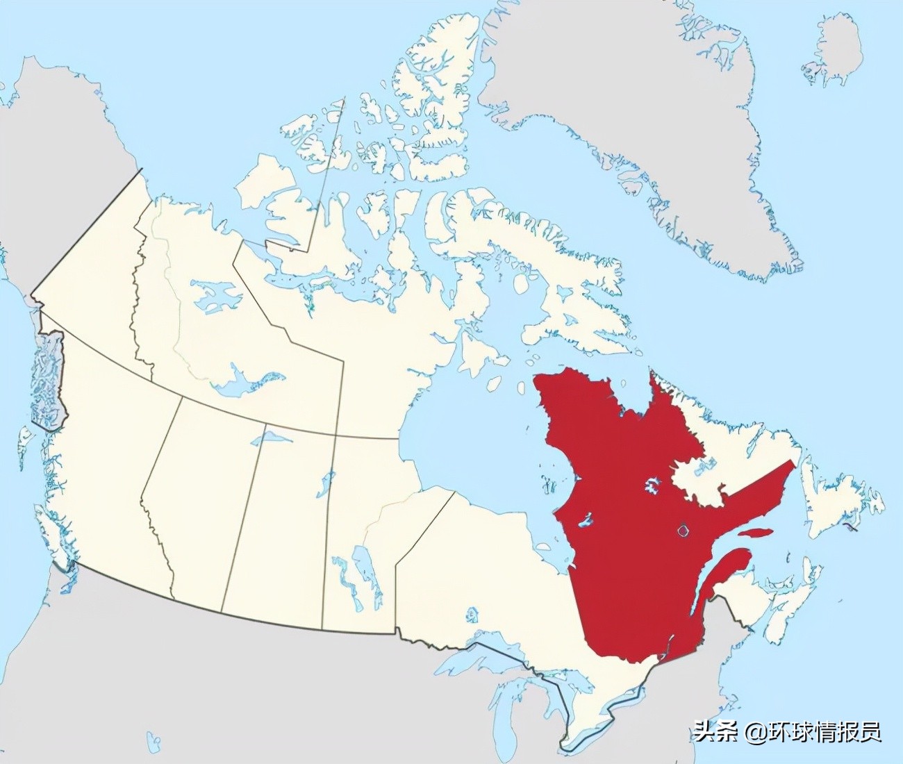 加拿大首都地图（加拿大的名城众多，默默无闻的渥太华凭什么成为首都？）