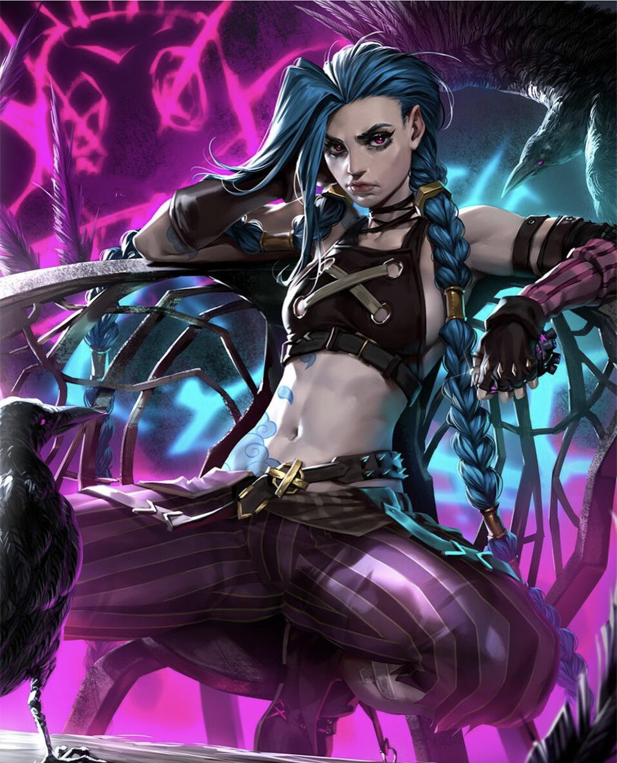 美式风格的女主角,和日式的画风有什么内在不同,眼睛很关键