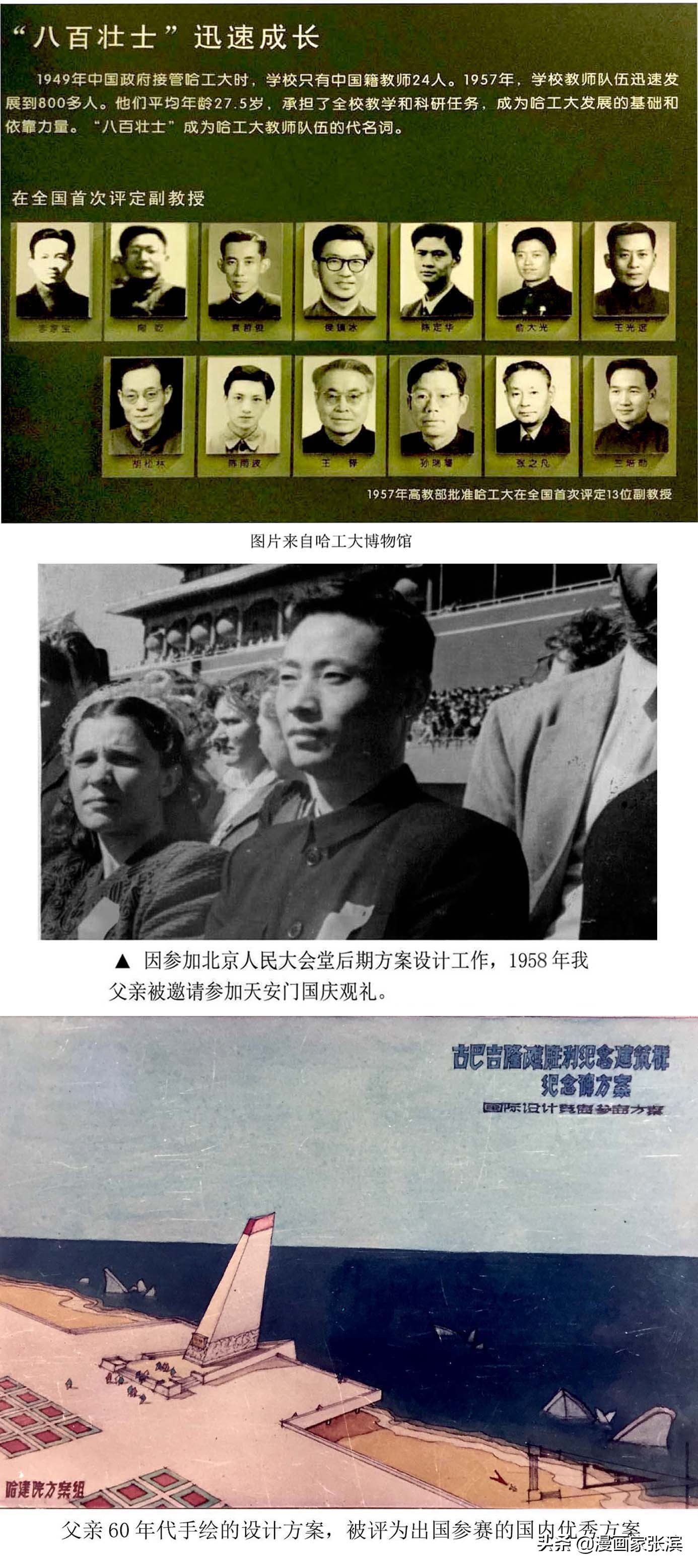 哈工大主楼设计团队1953年现场照片是历史的见证