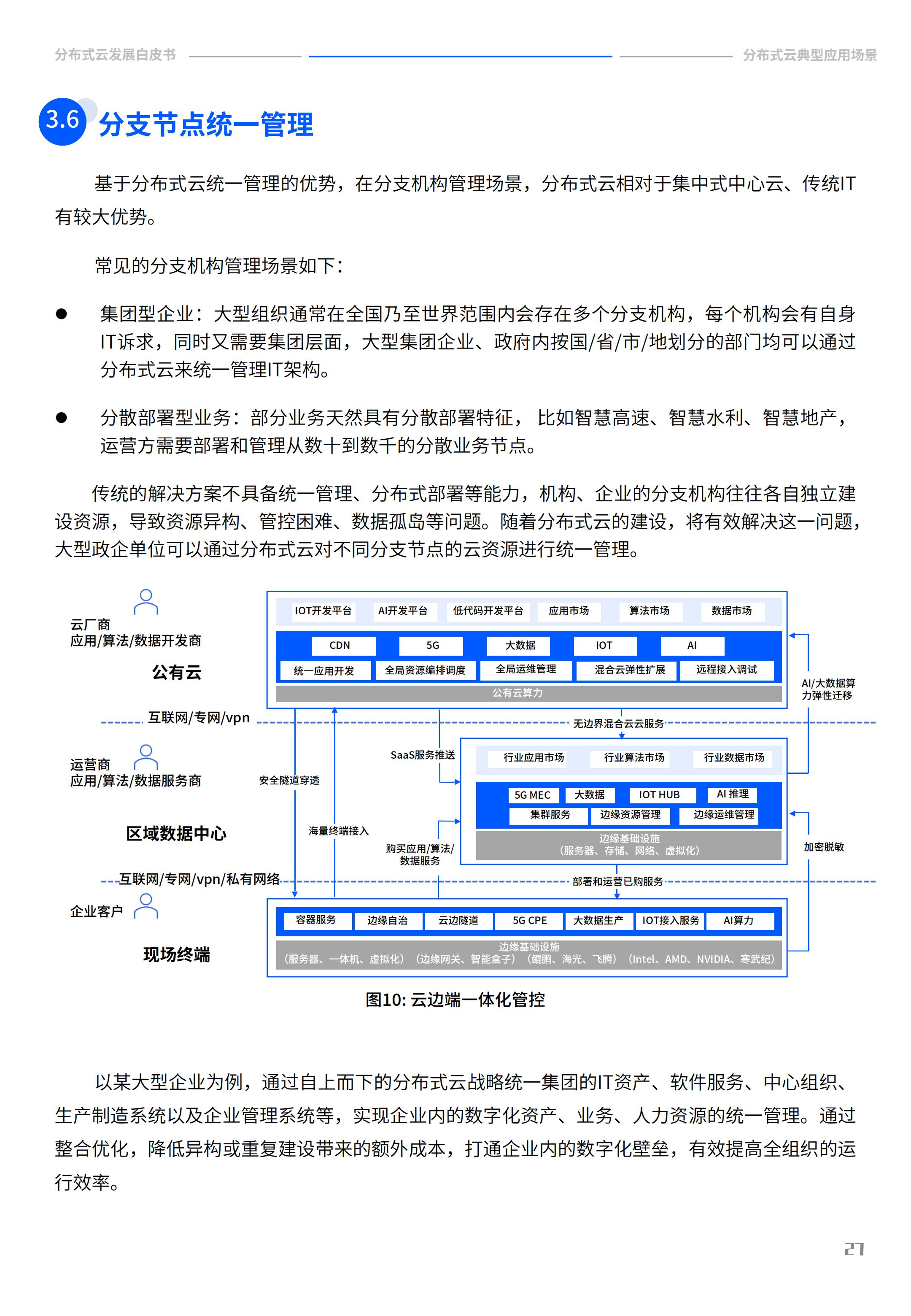 2022年分布式云发展白皮书，腾讯云&中国信通院，完整版47页
