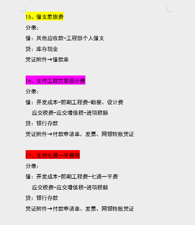 房地产会计速阅：开发过程中的财税处理及风险防范，建议收藏