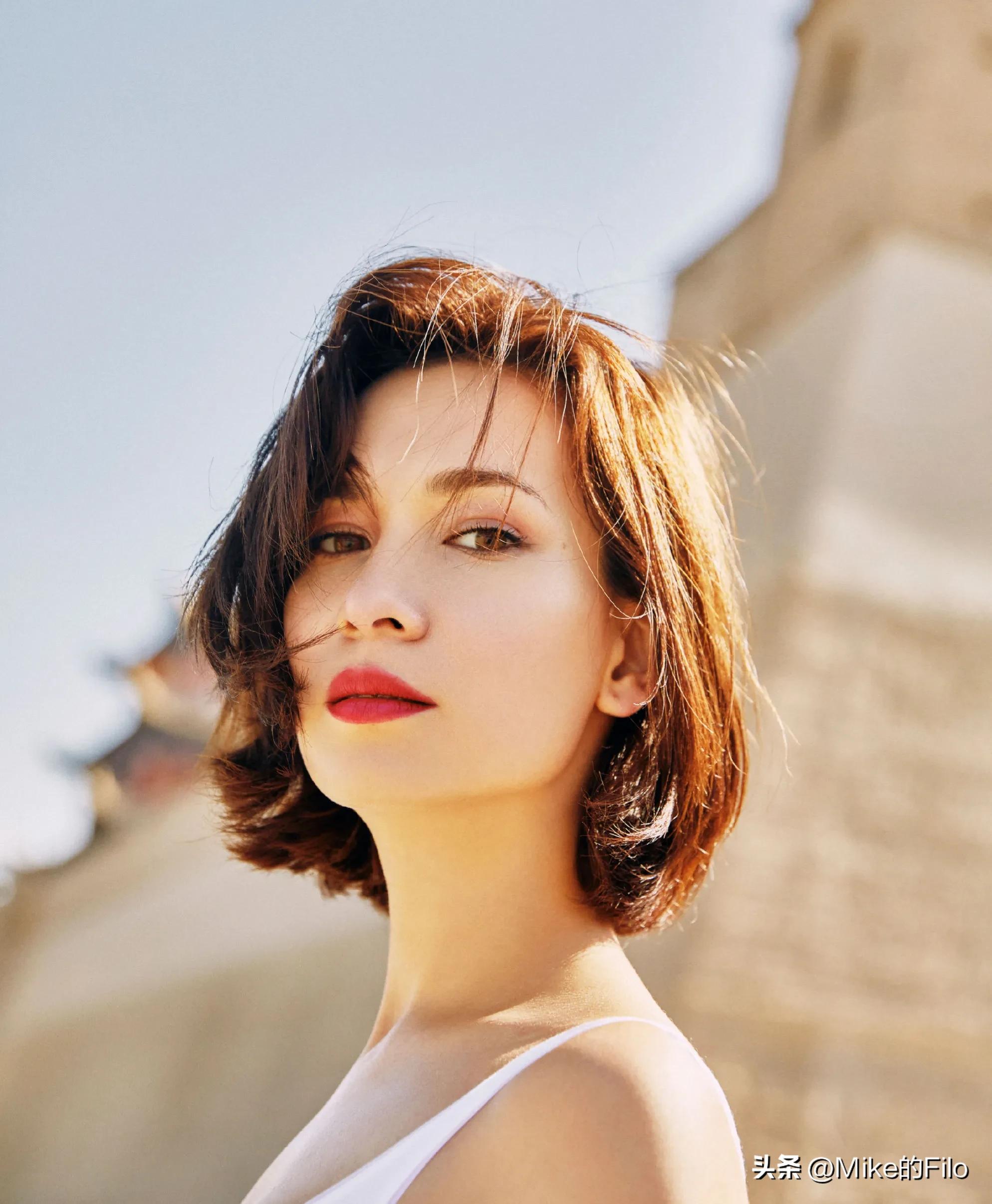 卢靖姗体态修长,线条完美,麦芽肤色最性感,心动一百倍,爱你哟