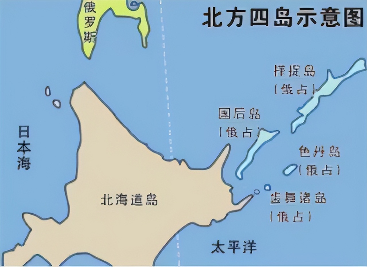 苏联提过一个条件,接受就将北方四岛还一半,日本却始终不敢答应