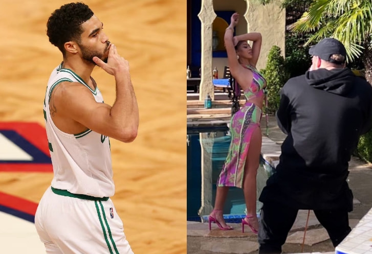 19歲有哪些nba球星當爹（塔圖姆緋聞女友爆照，顏值身材滿分！NBA又一花心男，19歲當爹）
