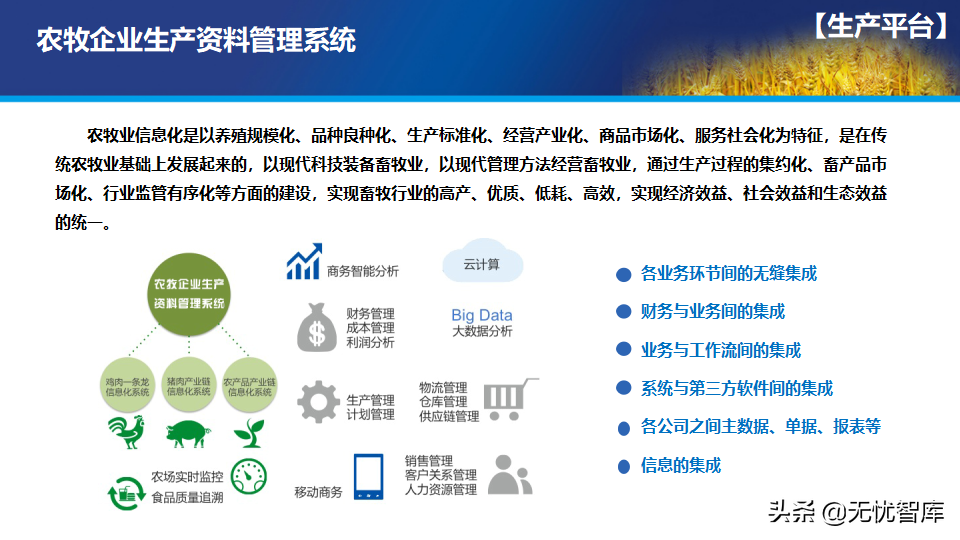 65页PPT智慧数字乡村农业大数据解决方案（附PPT全文下载）