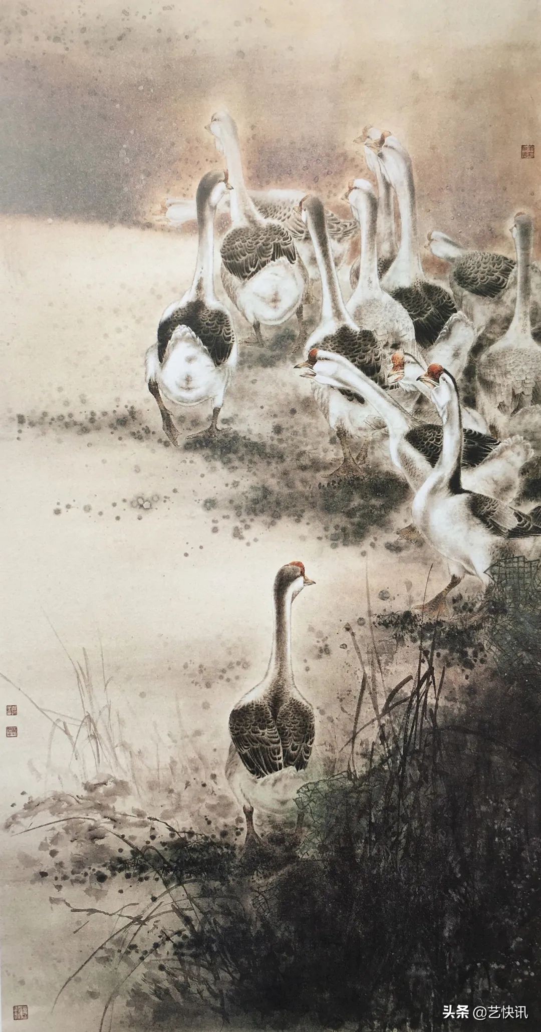 自强不息 · 德立坤华 | 郑坤华-工笔花鸟赏析