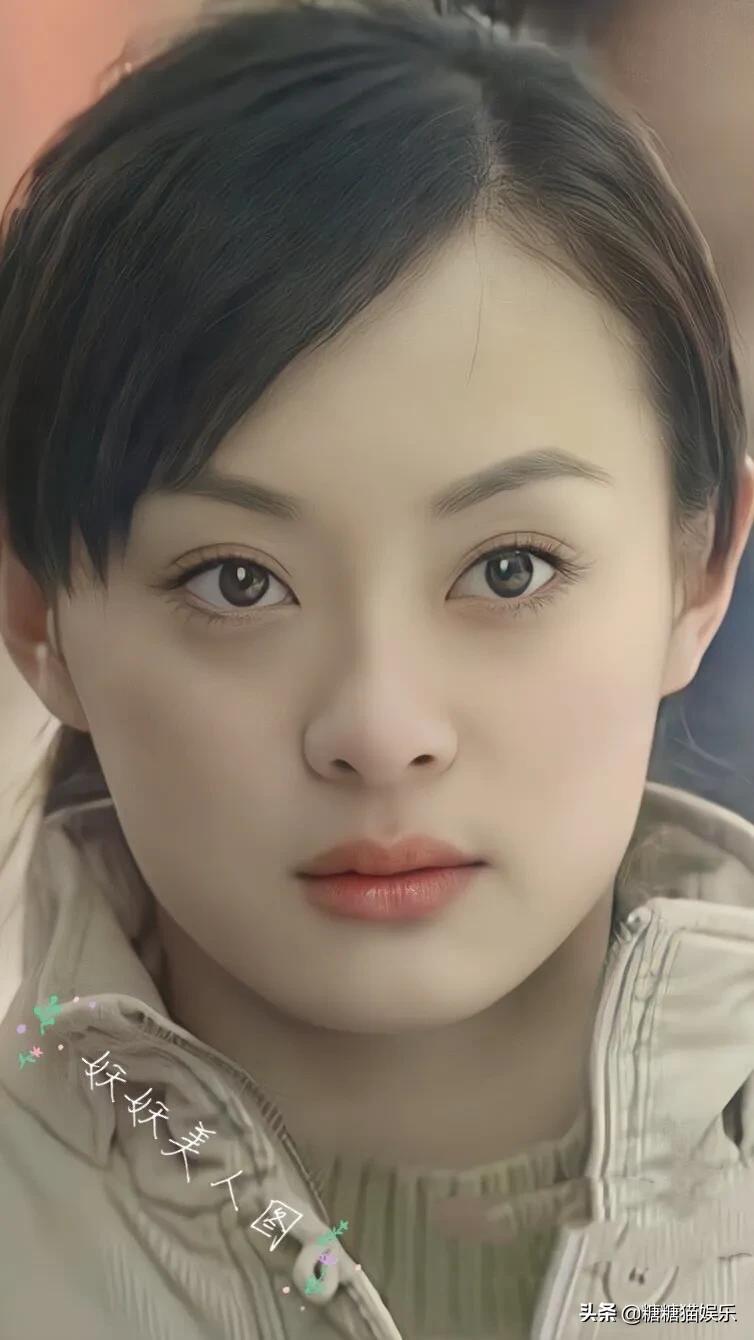 孙俪：年轻时好美，清纯可人