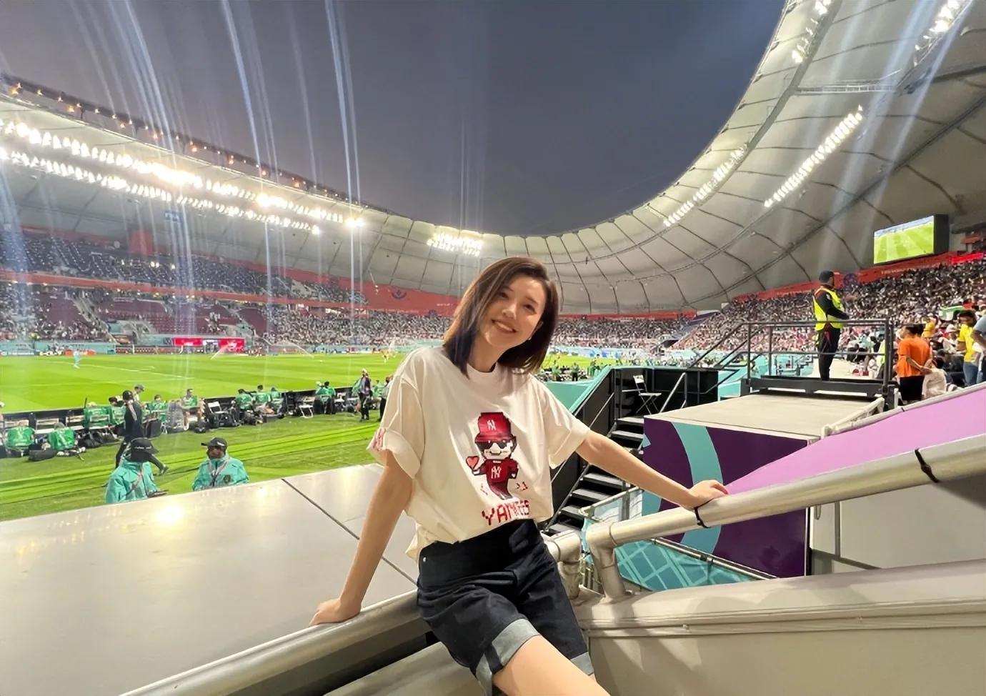 央视美女主播刘语熙离职7年目前在卡塔尔世界杯已经是一位辣妈