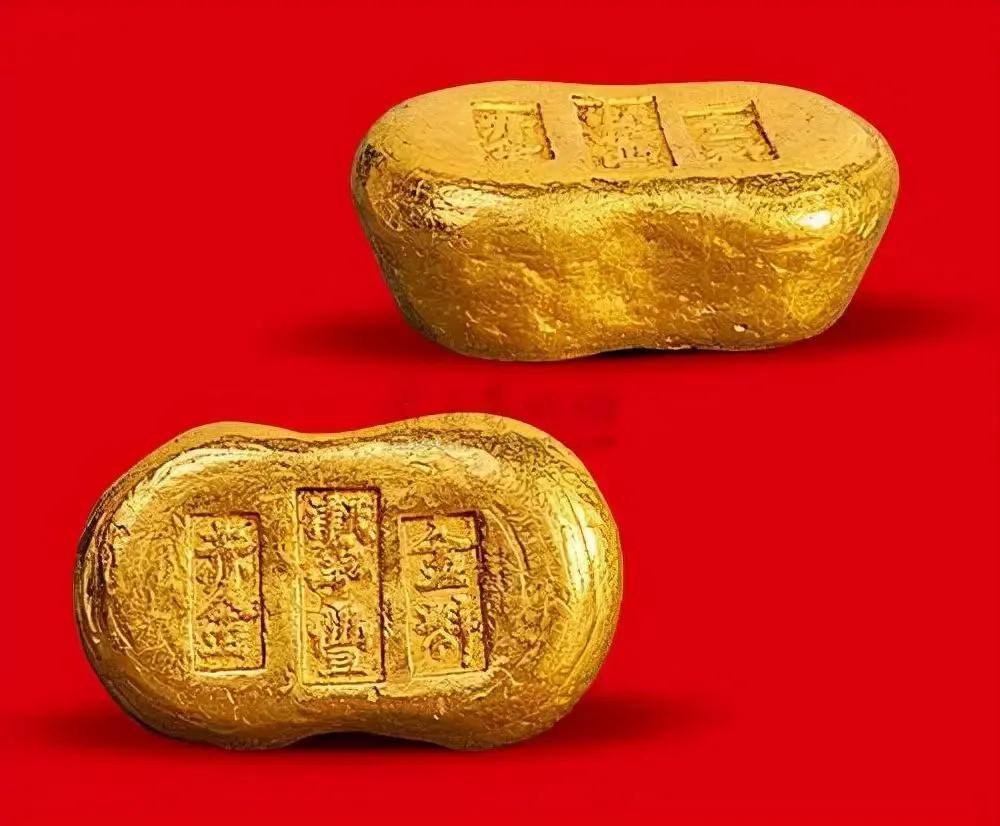 一块小黄鱼黄金值多少钱民国流通的一根金条换算成人民币多少钱