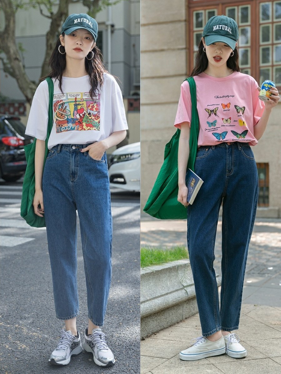 t恤配什么裤子好看「t恤搭配什么裤子好看」_友友