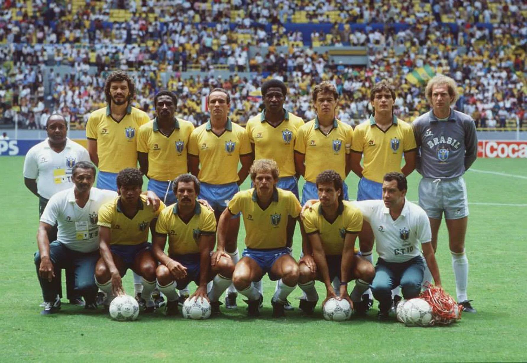 86年世界杯巴西队对西班牙（1986世界杯赛上的桑巴军团-巴西队）