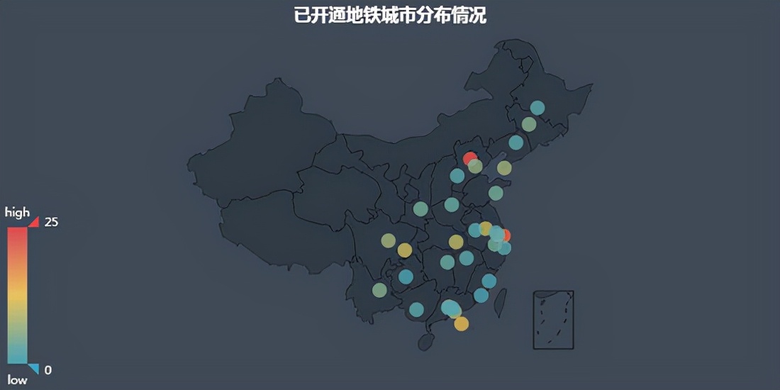 Python爬蟲實戰，pyecharts模塊，Python實現中國地鐵數據可視化
