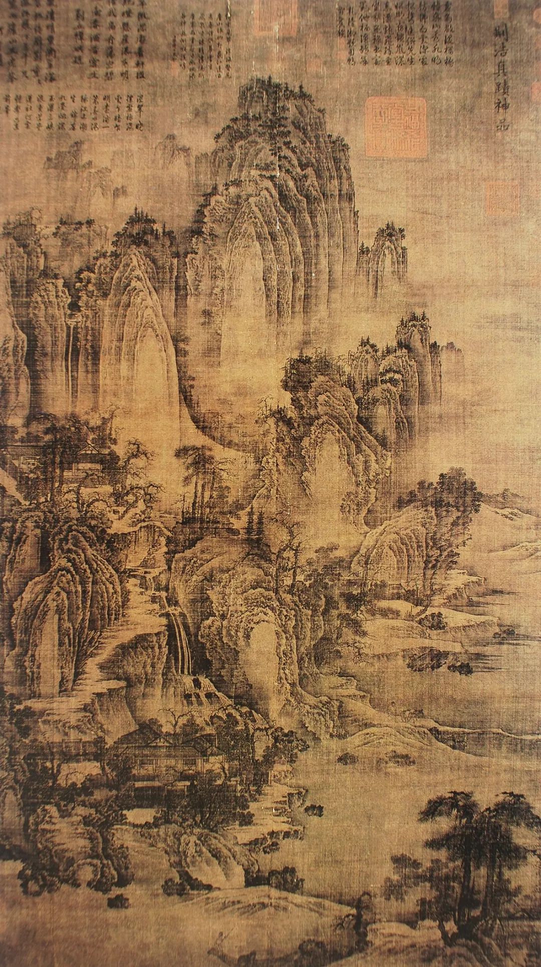 山水画：此画被人称宋画第一，范宽《溪山行旅图》赏析