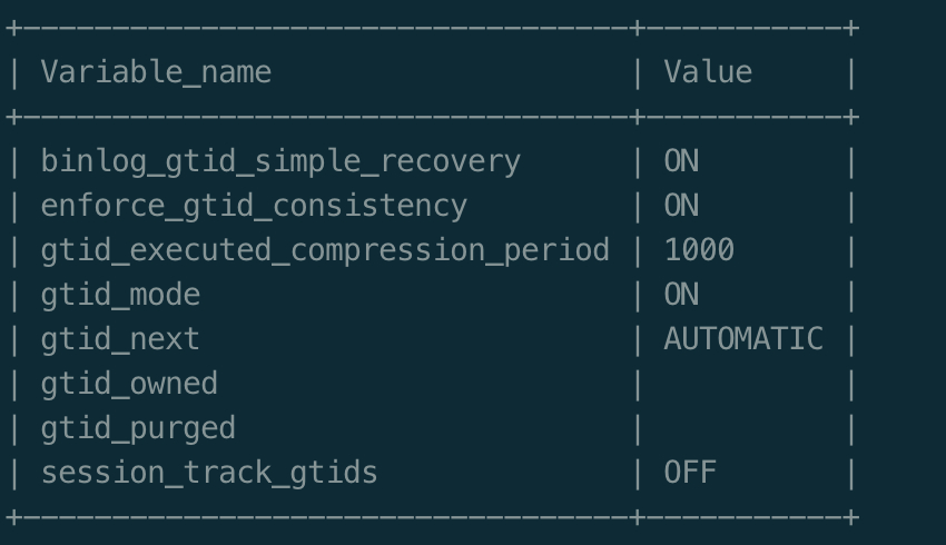 MySQL GTID主備切換協(xié)議