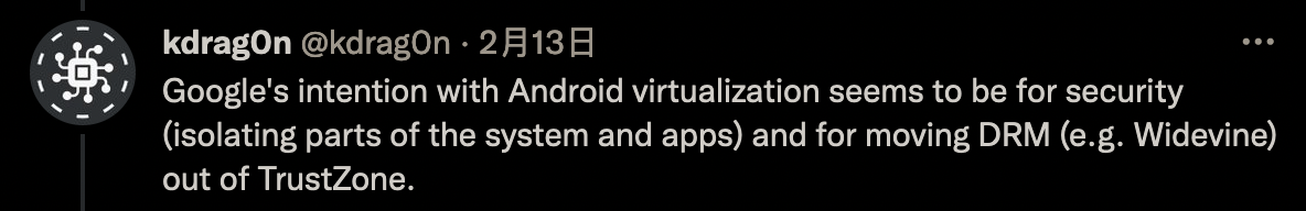 Android 13 虛擬化技術支持安裝 Windows 和 Linux 操作系統