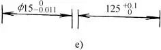 零件图中尺寸及尺寸公差注法