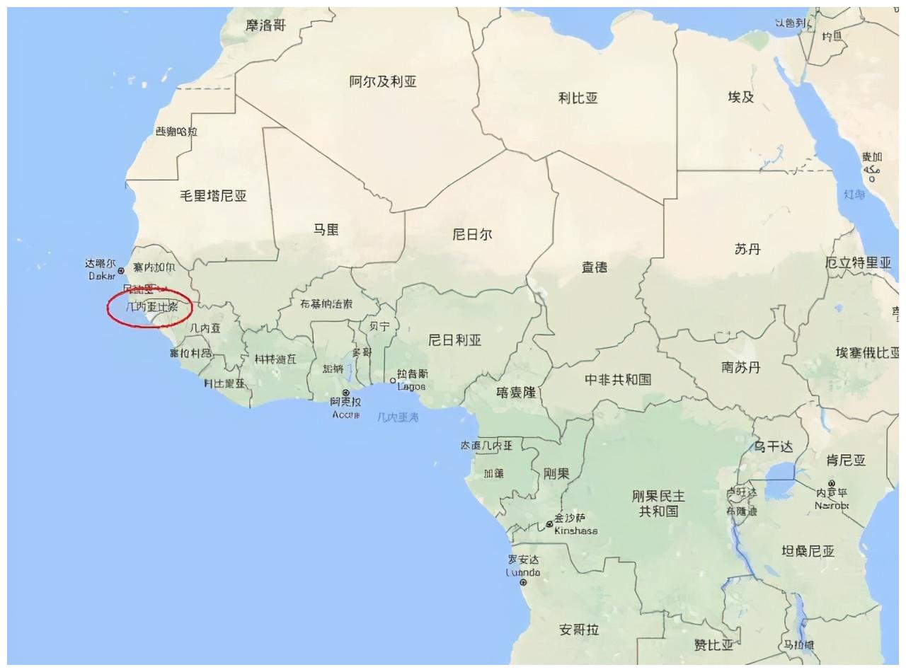 几内亚比绍所处位置几内亚比绍经济不发达,主要依赖渔业和农业,这就是