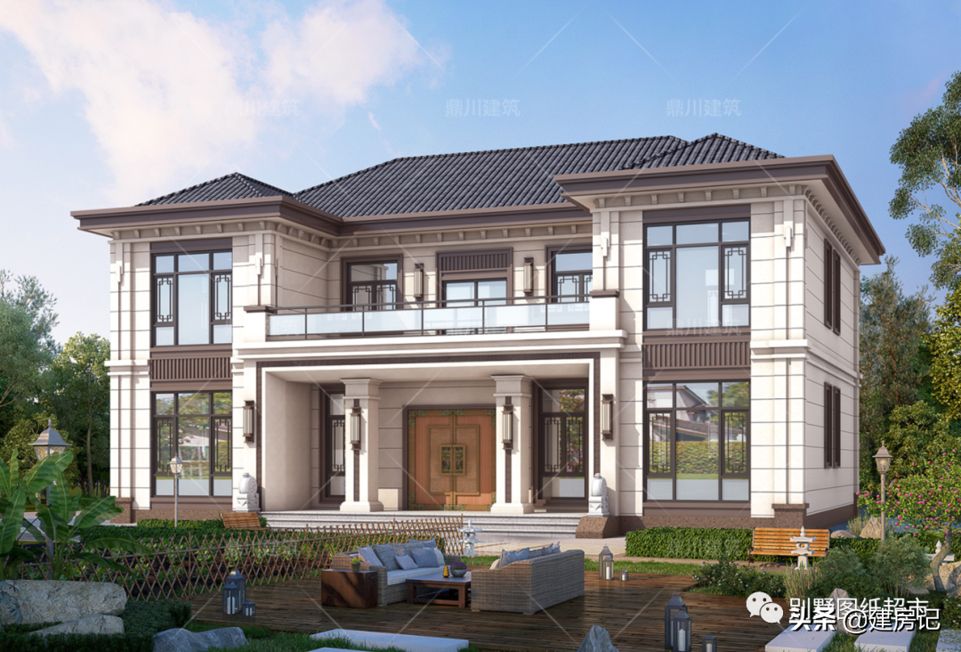 建新房当然要漂亮实用,四川这5套新款别墅,为农村生活量身定制
