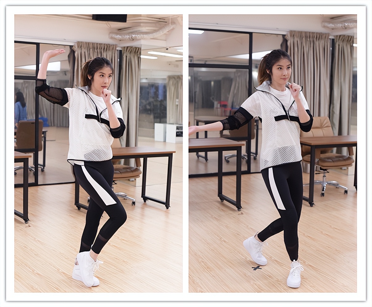 奔五的陈慧琳好懂“扮嫩”，穿的裤子看着简单，却减龄到显幼稚