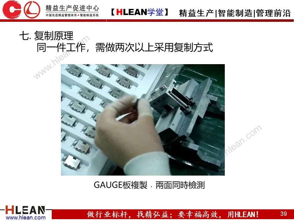 「精益學堂」IE七大手法介紹
