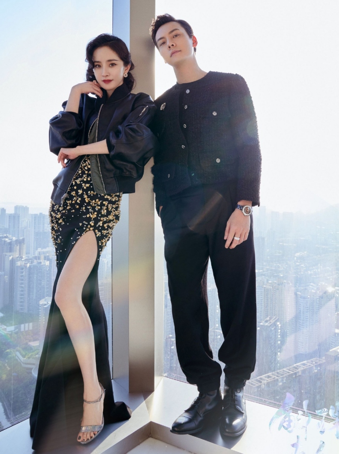 合照(明星双人写真大pk:杨幂秀美腿,马伊琾好土气,胡歌霍建华封神)