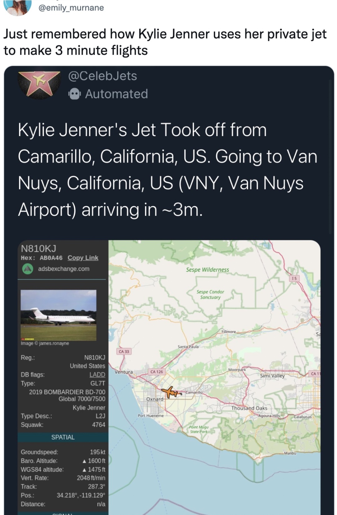 金小妹晒私人飞机被骂惨：我用纸吸管环保，你们富人疯狂排碳？