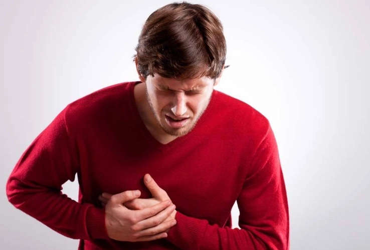 胸口痛是什么病的先兆图片