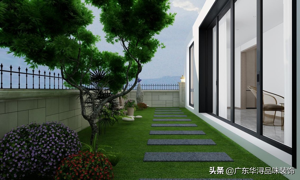 458㎡现代简约风，超大复式结构装修，将大自然带回家