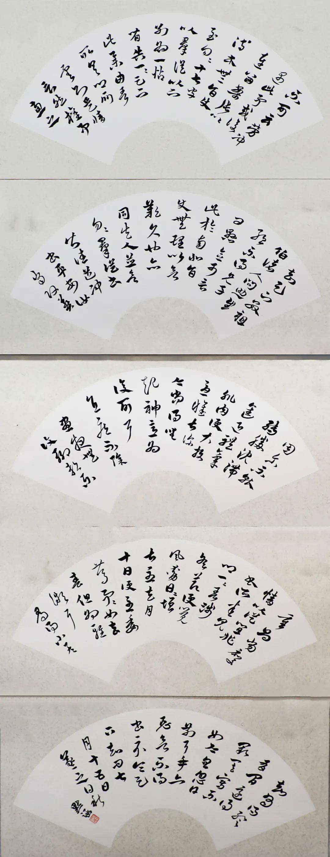 郑州大学书法学院2020级4班章草临摹结课展