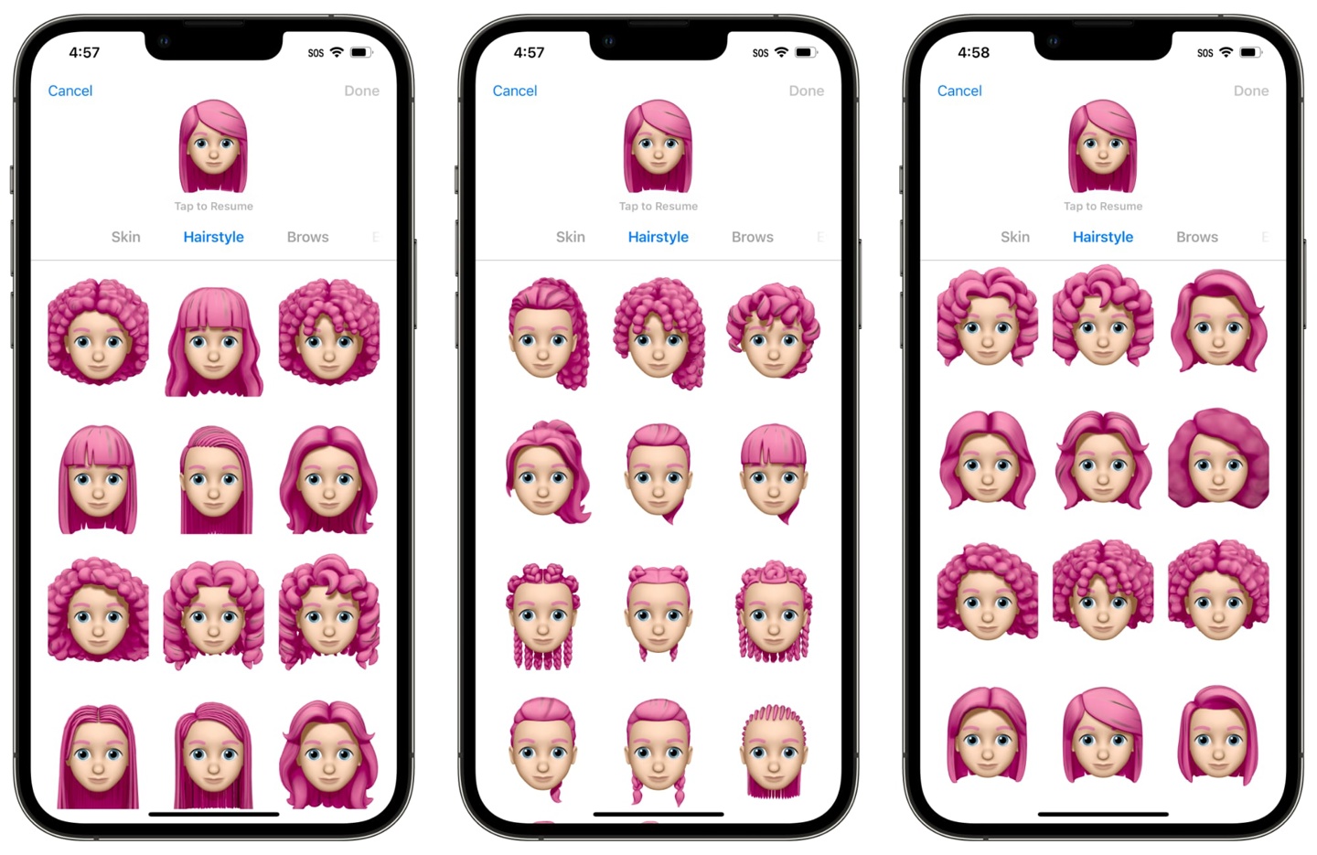 苹果ios 16 memoji拟我表情大更新