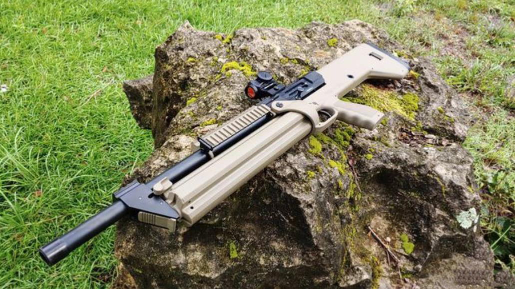 由美国萨姆武器厂商,在上世纪90年代末期,所研发的一种结构相对特殊的