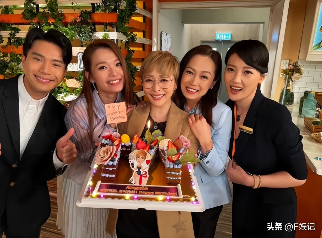 汤盈盈庆生活动多！佘诗曼周家蔚梁靖琪和爱回家同事相继为其庆生