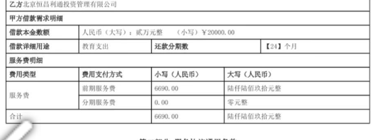 万元手续费被直接扣除，恒易贷被指存在高额“砍头息”？收取双层利息又是何缘由？