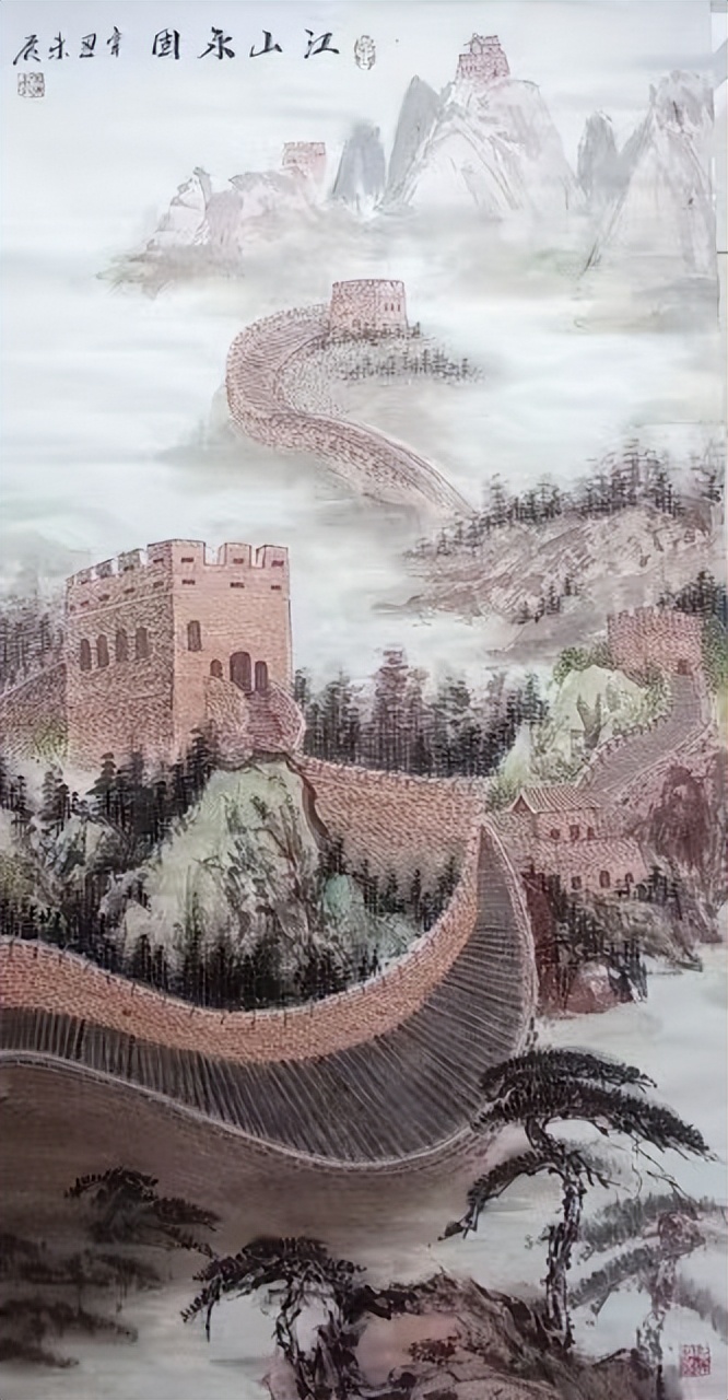 著名画家吕伟秩作品《晨曦》被中国国家博物馆收藏