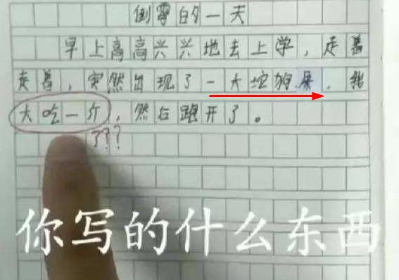 小学生作文《冤枉》走红，内容一波三折，网友看后表示：一点不冤
