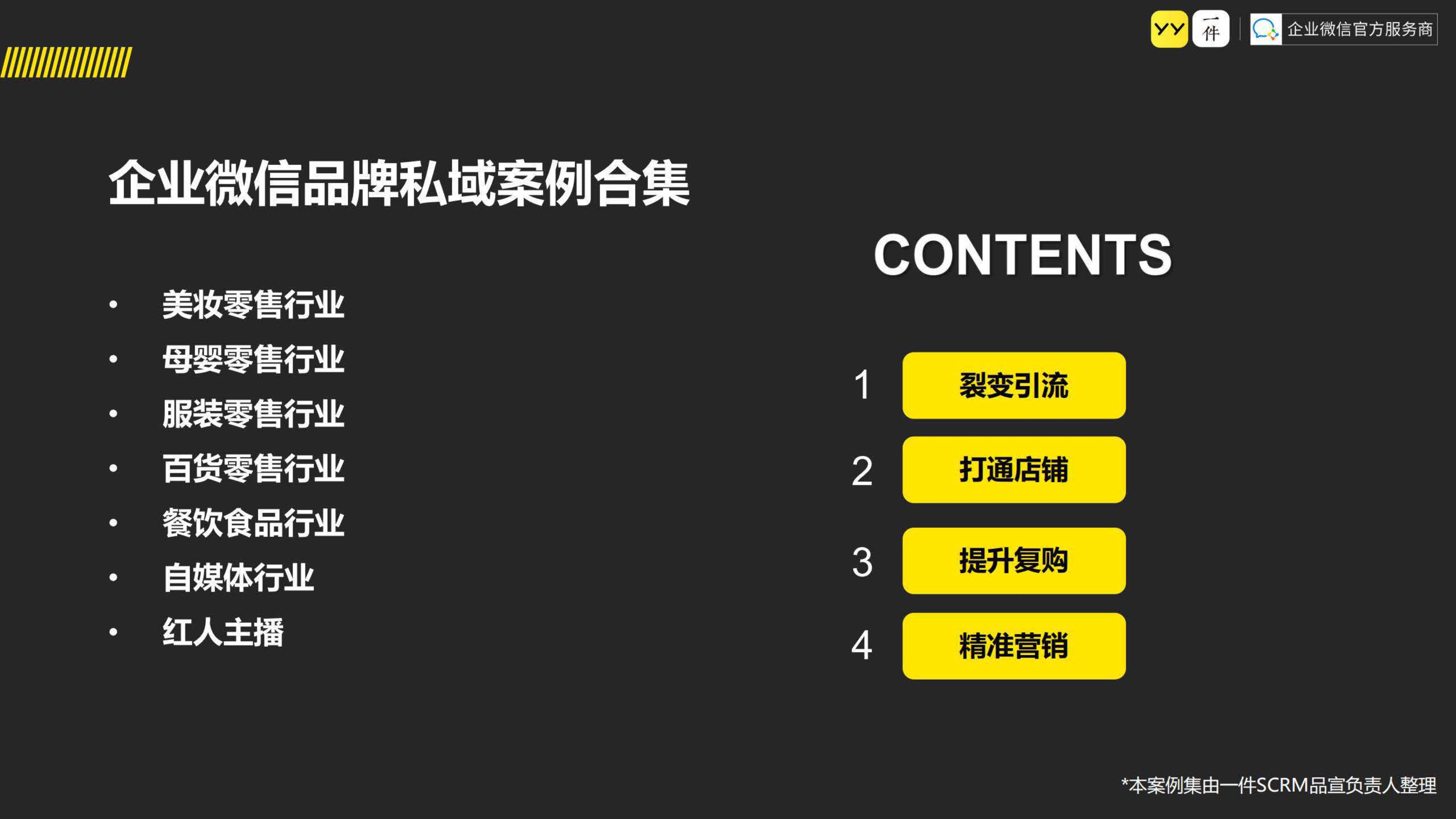 企业微信品牌私域运营案例合集「互联网」「私域流量」「社群」