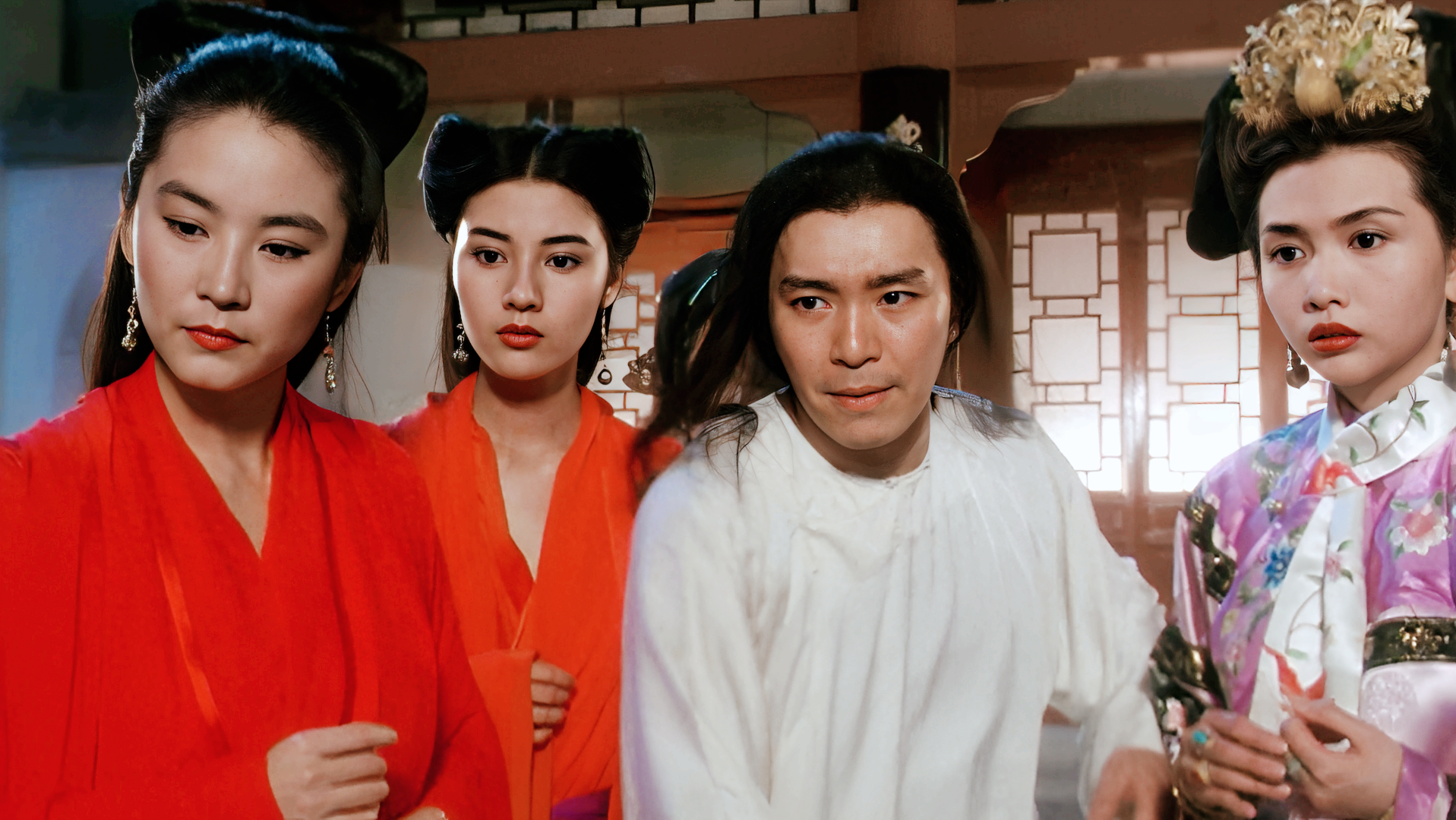 《鹿鼎记》幕后曝光!周星驰和李嘉欣牺牲大,最幸福的竟是观众