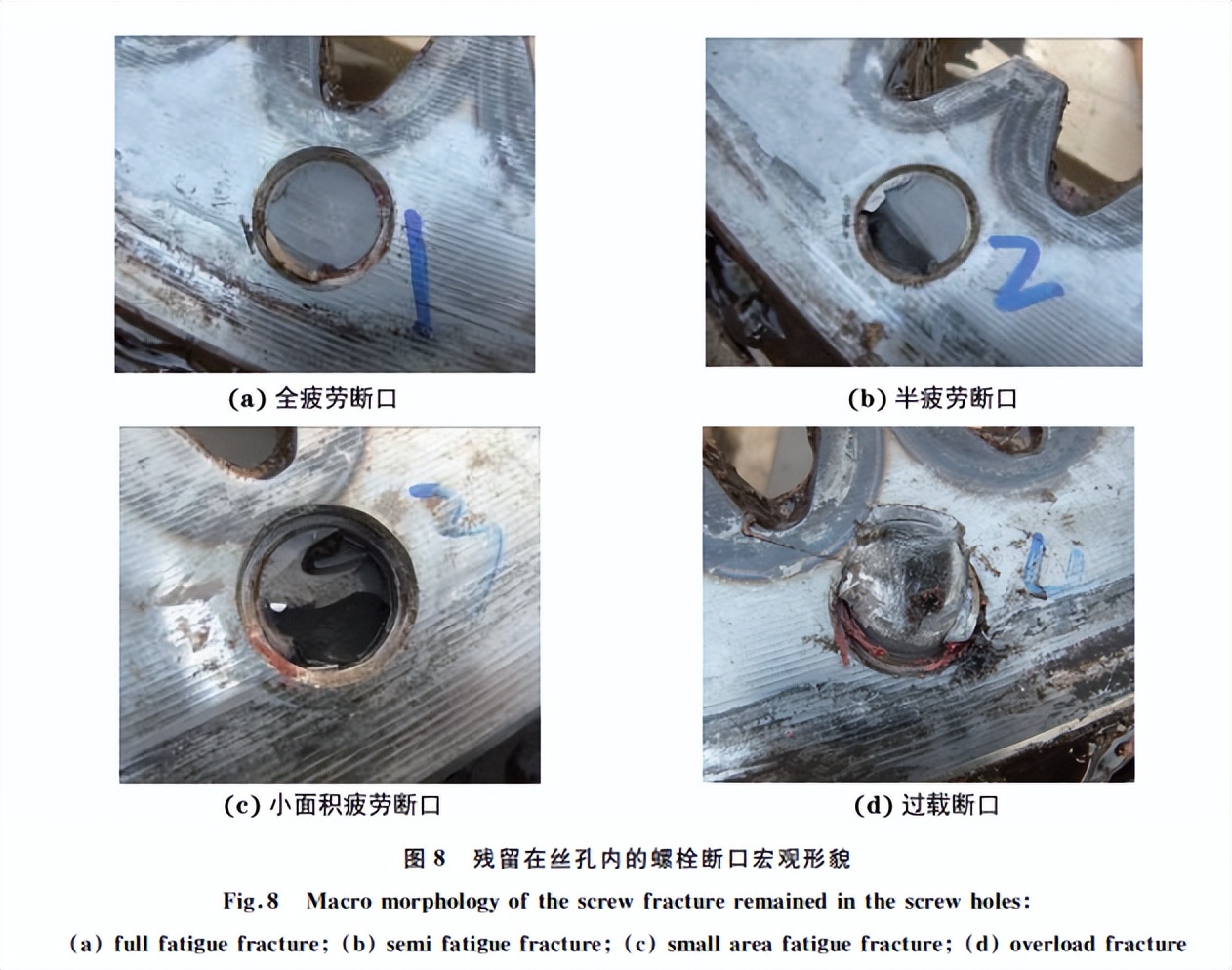 分享：某挖掘机高强螺栓断裂原因分析